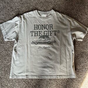 Gray Honor The Gift T-Shirt